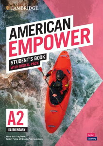 �y���i�z�y��񎞁A�[��1�`3�T�ԁzAmerican Empower Elementary/A2 Student�fs Book with Digital Pack�y����E�����ȊO���������z
