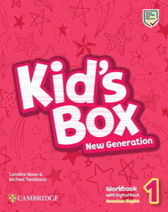 �y���i�z�y��񎞁A�[��1�`3�T�ԁzKid�fs Box New Generation American English Level 1 Workbook with Digital Pack�y���[���ւ�I���̏ꍇ���������z