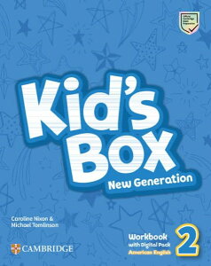 �y���i�z�y��񎞁A�[��1�`3�T�ԁzKid�fs Box New Generation American English Level 2 Workbook with Digital Pack�y���[���ւ�I���̏ꍇ���������z
