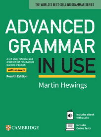 【取寄品】【取寄時、納期1～3週間】Advanced Grammar in Use Fourth edition Book with Online Tests and eBook【メール便を選択の場合送料無料】