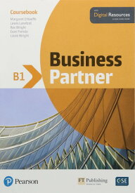 【取寄品】【取寄時、納期1～3週間】Business Partner B1 Coursebook with Digital Resources【メール便を選択の場合送料無料】