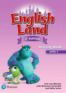�y���i�z�y��񎞁A�[��1�`3�T�ԁzEnglish Land 2nd Edition Level 5 Activity Book