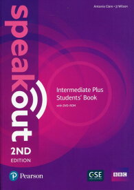 【取寄品】【取寄時、納期1～3週間】Speakout 2nd Edition Intermediate Plus Coursebook with DVD-ROM【メール便を選択の場合送料無料】