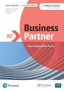 yizy񎞁A[1`3TԁzBusiness Partner A2 Coursebook & eBook with MyEnglishLab & Digital ResourcesyEȊOz