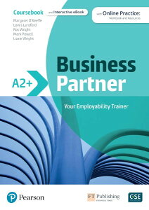 y񎞁A[1`3TԁzBusiness Partner A2+ Coursebook & eBook with MyEnglishLab & Digital ResourcesyEȊOz