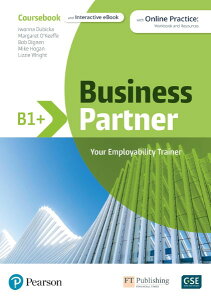 �y���i�z�y��񎞁A�[��1�`3�T�ԁzBusiness Partner B1+ Coursebook & eBook with MyEnglishLab & Digital Resources�y����E�����ȊO���������z