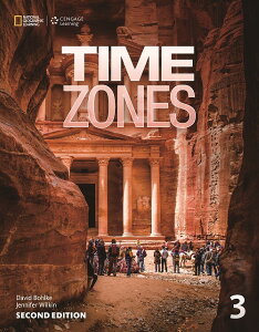 yizy񎞁A[1`3TԁzTime Zones 2nd Edition Level 3 Student Book with Online Workbooky[ւȈꍇz