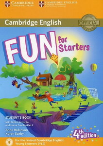 �y���i�z�y��񎞁A�[��1�`3�T�ԁzFun for Starters Movers and Flyers 4th Edition Starters Student�fs Book with Home Fun booklet and online activities�y���[���ւ�I���̏ꍇ���������z