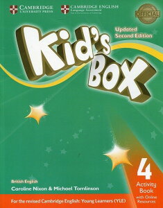 �y���i�z�y��񎞁A�[��1�`3�T�ԁzKid�fs Box Updated 2nd Edition (for updated YLE exams) L4 Activity Book with Online Resources�y���[���ւ�I���̏ꍇ���������z