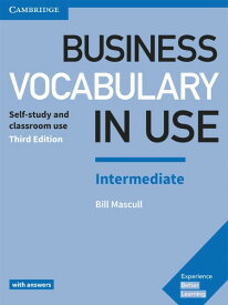 【取寄品】【取寄時、納期1～3週間】Business Vocabulary in Use Intermediate 3rd Edition Book with Answers【メール便を選択の場合送料無料】