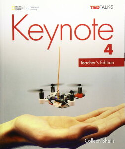 yizy񎞁A[1`3TԁzKeynote (AME) Level 4 Teacherfs Edition with Classroom Presentation ToolyEȊOz