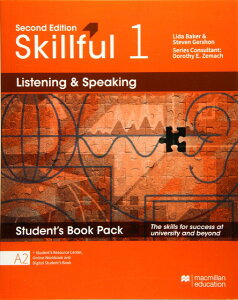yizy񎞁A[1`3TԁzSkillful 2nd Edition Listening & Speaking 1 Student Book/Digital Student Book Packy[ւȈꍇz