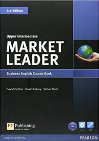 【取寄品】【取寄時、納期1～3週間】Market Leader 3rd Edition Upper-Intermediate Coursebook with DVD-ROM【メール便を選択の場合送料無料】