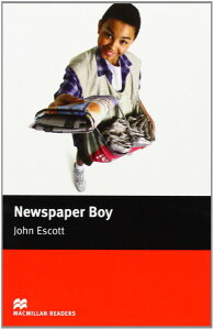 yizy񎞁A[1`3TԁzMacmillan Readers Beginner Newspaper Boy without Audio CD