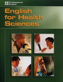 【取寄品】【取寄時、納期1～3週間】English for Health Sciences: Text with Audio CD【沖縄・離島以外送料無料】