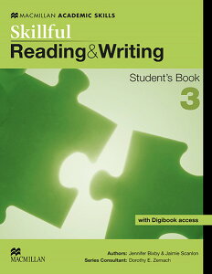yizy񎞁A[1`3TԁzSkillful Reading & Writing 3 Student Book/Digital Student Book Packy[ւȈꍇz