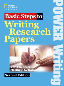 yizy񎞁A[1`3TԁzBasic Steps to Writing Research Papers 2nd Edition Student Booky[ւȈꍇz