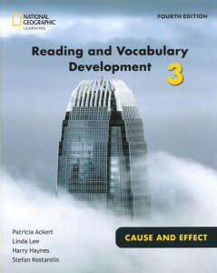 yizy񎞁A[1`3TԁzReading and Vocabulary Development Series 4th Edition Level 3 Cause & Effect Updated Edition Student Book Text Onlyy[ւȈꍇz