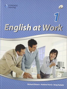 yizy񎞁A[1`3TԁzEnglish at Work 1 Student Book with MP3 Audioy[ւȈꍇz