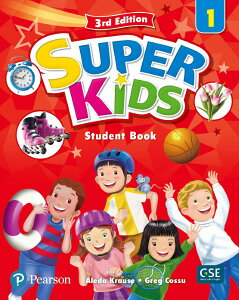 y񎞁A[1`3TԁzSuperKids 3rd Edition 1 Student Book w/ Audio CDs and PEP access codey[ւȈꍇz