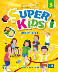 yizy񎞁A[1`3TԁzSuperKids 3rd Edition 3 Student Book w/ Audio CDs and PEP access codey[ւȈꍇz