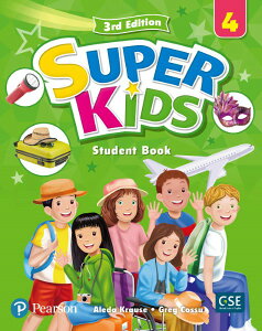 yizy񎞁A[1`3TԁzSuperKids 3rd Edition 4 Student Book w/ Audio CDs and PEP access codey[ւȈꍇz