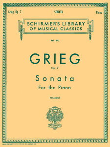 �y�� �y���i�z�y��񎞁A�[��1�T�ԁ`10���z�A�� �s�A�m�E�\�i�^ Op�D 7 Piano Sonata Op. 7 /Edvard Grieg�y���[���ւ�I���̏ꍇ���������z
