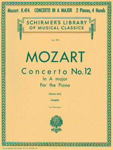 y yizy񎞁A[1Tԁ`10zA sAmt 12 C i2P4H^XRAj Concerto No. 12 in A Major K.414 /Wolfgang Amadeus Mozarty[ւȈꍇz