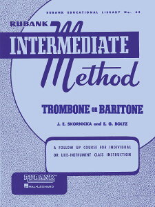 y yizy񎞁A[1Tԁ`10zA g{[\ oN g{[^[tHjA{ Rubank Intermediate Method Trombone Baritoney[ւȈꍇz