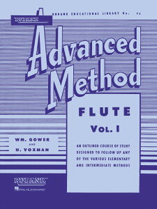 y yizy񎞁A[1Tԁ`10zA t[g oN㋉ t[g{ 1 Rubank Advanced Method Flute Vol.1 /Gower & Voxmany[ւȈꍇz