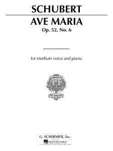 �y�� �y���i�z�y��񎞁A�[��1�T�ԁ`10���z�A�� �A���F�E�}���A�i�����p�j Ave Maria (Medium Voice) /Franz Schubert