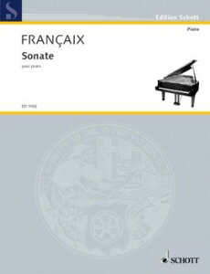 �y�� �y���i�z�y��񎞁A�[��1�T�ԁ`10���z�A�� �s�A�m�E�\�i�^ Piano Sonata /Jean Francaix�y����E�����ȊO���������z