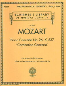 y yizy񎞁A[1Tԁ`10zA sAmt 26 j uՊv i2P4H^Scorej Concerto No. 26 K. 537 (Coronation Concerto) /Wolfgang A. MozartyEȊOz