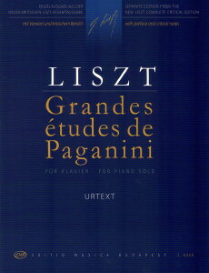 y yizy񎞁A[1Tԁ`10zA pKj[jɂKȏW isAm\j Grandes Etudes de Paganini /Franz LisztyEȊOz