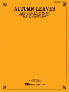 y yizy񎞁A[1Tԁ`10zA ͗t iSolo Pianoj Autumn Leaves Intermediate Piano /Joseph Kosma