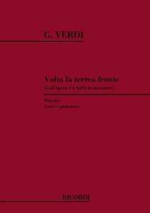 y yizy񎞁A[1Tԁ`10zA ̌uʕv 炪グ鎞 Volta la terrea fronte alle stelle (Un Ballo in Ma /Giuseppe Verdi
