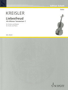 �y�� �y���i�z�y��񎞁A�[��1�T�ԁ`10���z�A�� ���̊�сiViolin �� Piano�j Liebesfreud from AltWiener Tanzweisen No. 1 /Fritz Kreisler�y���[���ւ�I���̏ꍇ���������z