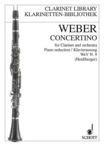 y yizy񎞁A[1Tԁ`10zA Nlbg\ Nlbgt iClarinet  Pianoj Concertino for Clarinet WeV N.9 /Carl Maria von WeberyEȊOz