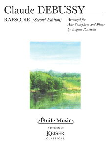 y yizy񎞁A[1Tԁ`10zA AgTbNX\  Rapsodie (Alto Saxophone & Piano) /Claude DebussyyEȊOz