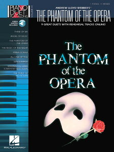 �y�� �y���i�z�y��񎞁A�[��1�T�ԁ`10���z�A�� �I�y�����̉��l �i1P4H�j The Phantom of the Opera (Piano Duet PlayAlong)�y���[���ւ�I���̏ꍇ���������z