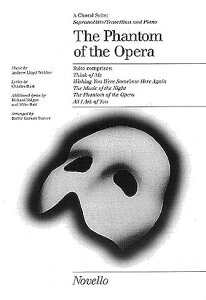 �y�� �y���i�z�y��񎞁A�[��1�T�ԁ`10���z�A�� �I�y�����̉��l�i�����g�ȁj�^The Phantom of the Opera(Choral Suite) (SATB)