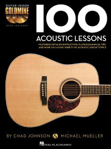 y yizy񎞁A[1Tԁ`10zA AR[XeBbNEM^[EbX100iAACtj 100 Acoustic Lessons /by Chad Johnson and Michael Mueller Guitar LessonyEȊOz