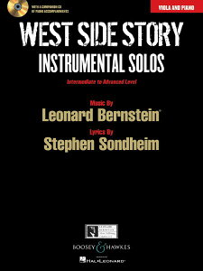 y yizy񎞁A[1Tԁ`10zA rI\ EGXgETChEXg[[isAmtCDtj West Side Story Instrumental Solos (Viola & Piano) /with a CD of Piano AccompanimentsyE