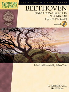 y yizy񎞁A[1Tԁ`10zA \i^15ԃj i28ucvisAm\^CDtj Beethoven: Sonata No. 15 in D Major Opus 28 /edited & recorded by Robert Taub Schirmer Perfy[