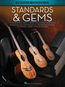 y yizy񎞁A[1Tԁ`10zA EN X^_[hƎʂ̍iW Standards & Gems (Ukulele) /Early Intermediatey[ւȈꍇz