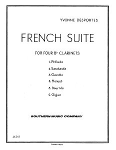 y yizy񎞁A[1Tԁ`10zA NlbgATu tXg FRENCH SUITE (4Cl) /YVONNE DESPORTESyEȊOz