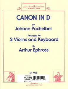 y yizy񎞁A[1Tԁ`10zA oCIATu pbwx̃Jm Canon (Violin Duet & Piano) /PACHELBELy[ւȈꍇz