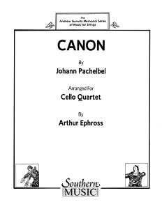 y yizy񎞁A[1Tԁ`10zA `FATu pbwx̃Jm Canon (Cello Quartet) /Johann Pachelbely[ւȈꍇz
