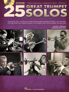 y yizy񎞁A[1Tԁ`10zA gybg\ 25̈̑ȃgybgE\ iI[fBIEANZXER[htj 25 Great Trumpet Solos /by Eric J. MoronesyE