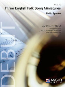 �y�� �y���i�z�y��񎞁A�[��1�T�ԁ`10���z�A�� �C�M���X���w�ɂ��3�̏��i Three English Folk Song Miniatures /Philip Sparke�y���[���֕s���i�z�y����E�����ȊO���������z
